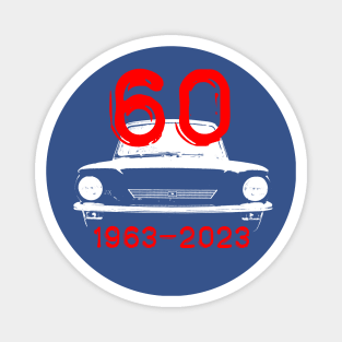 Hillman Imp classic car monoblock 60th anniversary special edition Magnet